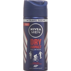 Nivea Male Deo Aeros Dry Impact Pocket Size 100ml