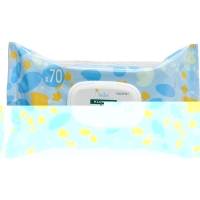 Klorane Bebe degradable cleaning cloths 70 pieces