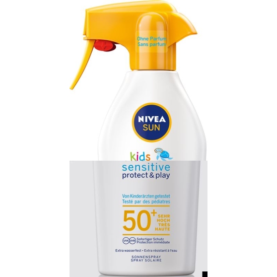 Nivea Sun Kids P&p Sens Sonnenspray Tr LSF 50+ 300ml buy online