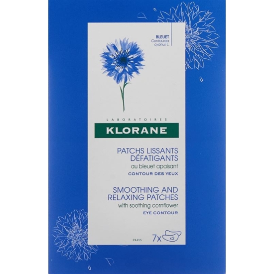 Klorane Bleuet Pads eye region 7x 2 pieces buy online