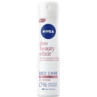 Nivea Beauty Elixir Deo Sensiti Spray Fem 150ml