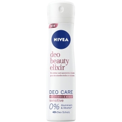 Nivea Beauty Elixir Deo Sensiti Spray Fem 150ml