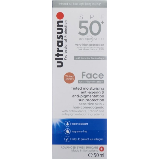 Ultrasun Face Anti-Pigmentation SPF 50+ Honey 50ml buy online