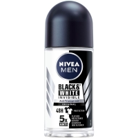 Nivea Male Deo Inv Black&whi Ori (n) Roll-On 50ml