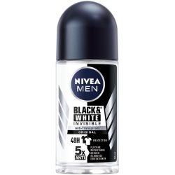 Nivea Male Deo Inv Black&whi Ori (n) Roll-On 50ml