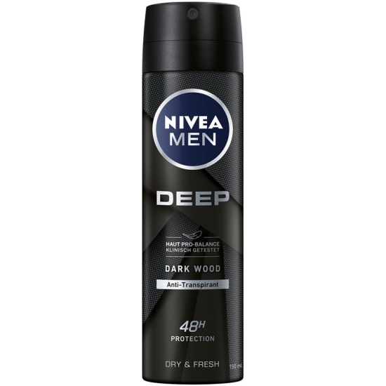 Nivea Male Deo Aeros Deep (neu) Spray 150ml buy online