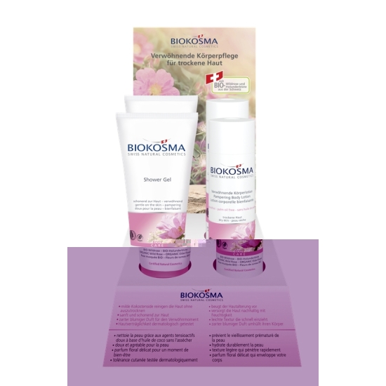 Biokosma Body Care Display Bio-Wildrose Holunderbl buy online