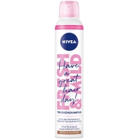 Nivea Fresh&mild Trockenshamp Bruenett Mitt 200ml
