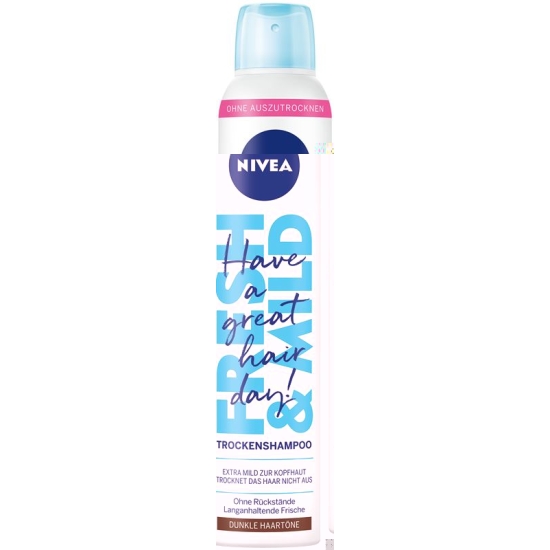 Nivea Fresh&mild Trockenshamp Dunkel 200ml buy online
