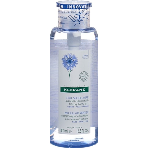 Klorane Bleuet Micella lotion face eye 400ml buy online
