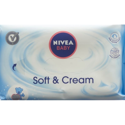 Nivea Baby Soft&cream Tuecher Refill Neu 63 Stück buy online
