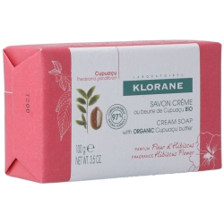 Klorane Cremeseife Hibiskusblüte 100g