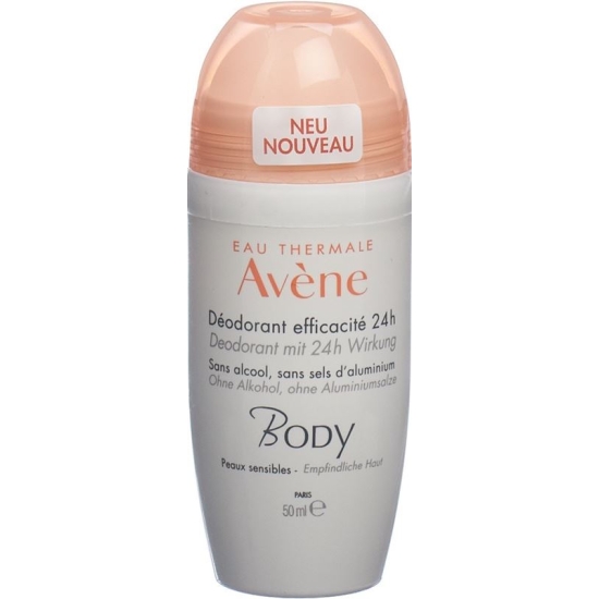 Avène Body Deodorant Roll On 24h 50ml buy online