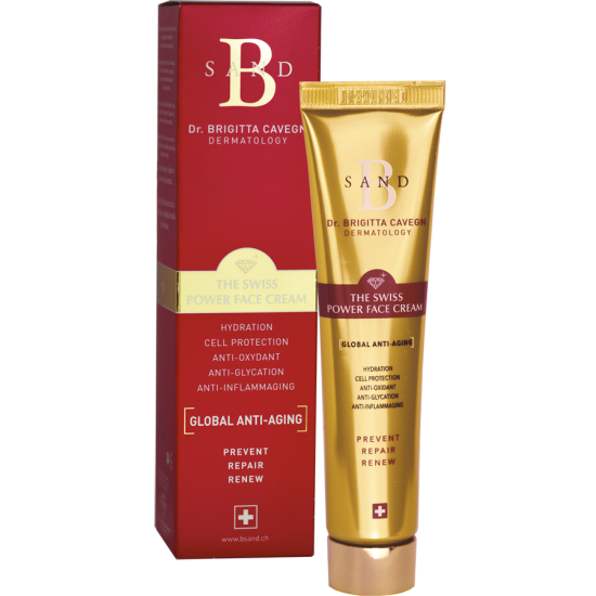 B SAND The Swiss Power Anti-Aging Face Cream 40 ml