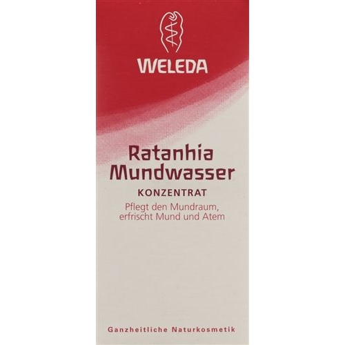 Weleda Ratanhia Mundwasser Konzentrat 50ml buy online