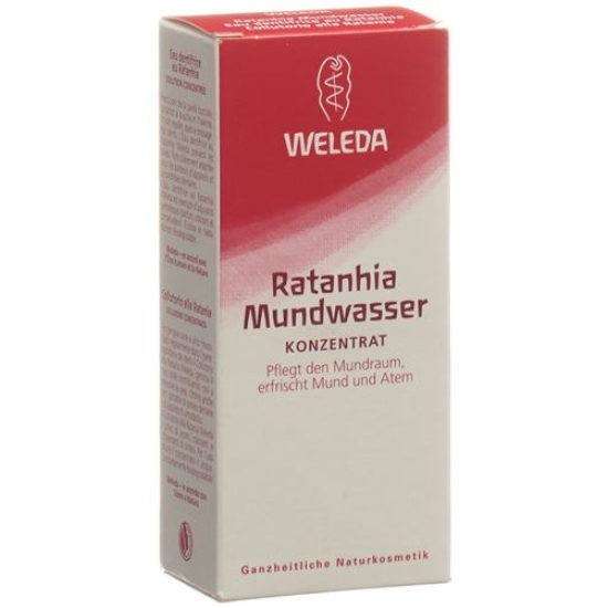 Weleda Ratanhia Mundwasser Konzentrat 50ml buy online