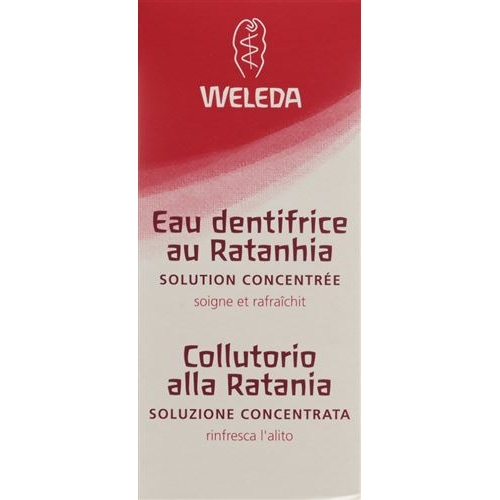 Weleda Ratanhia Mundwasser Konzentrat 50ml buy online