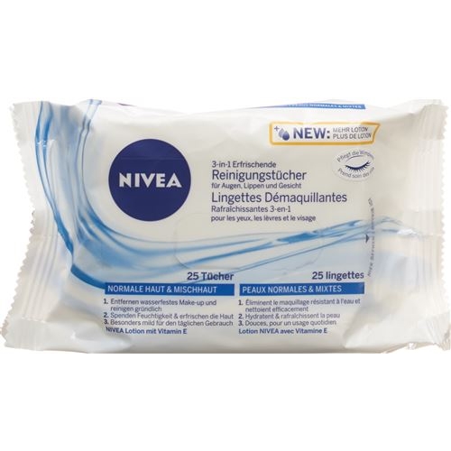 Nivea Erfrischende Reinigungstücher 25 Stück buy online