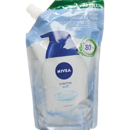Nivea Pflegeseife Creme Soft Refill 500ml buy online