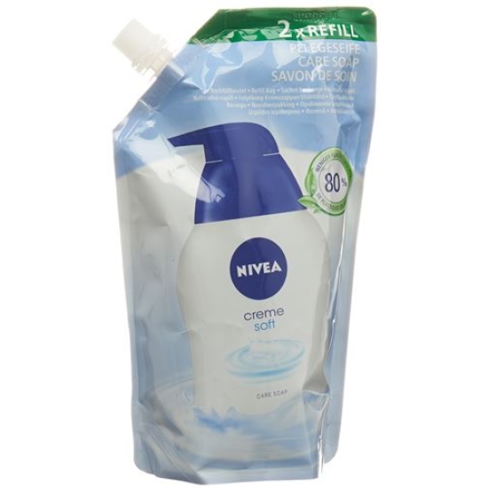 Nivea Pflegeseife Creme Soft Refill 500ml buy online