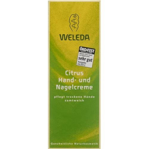 Weleda Citrus Hand und Nagelcreme 50ml buy online