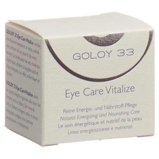 Goloy 33 Eye Care Vitalize 15ml buy online