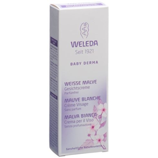 Weleda Baby Derma Weisse Malve Gesichtscreme 50ml buy online