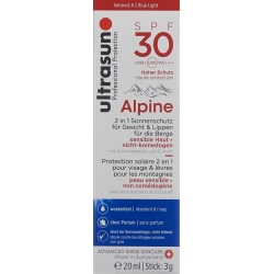 Ultrasun Alpine SPF 30 20ml + 2.3ml Lipstick