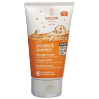 Weleda Kids 2in1 Shower&Shampoo Fruchtige Orange 150ml