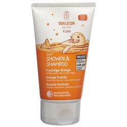 Weleda Kids 2in1 Shower&Shampoo Fruchtige Orange 150ml