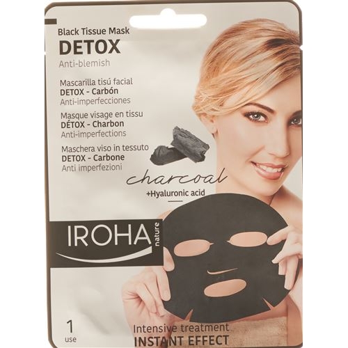 Iroha Detox Tissue Face Mask buy online