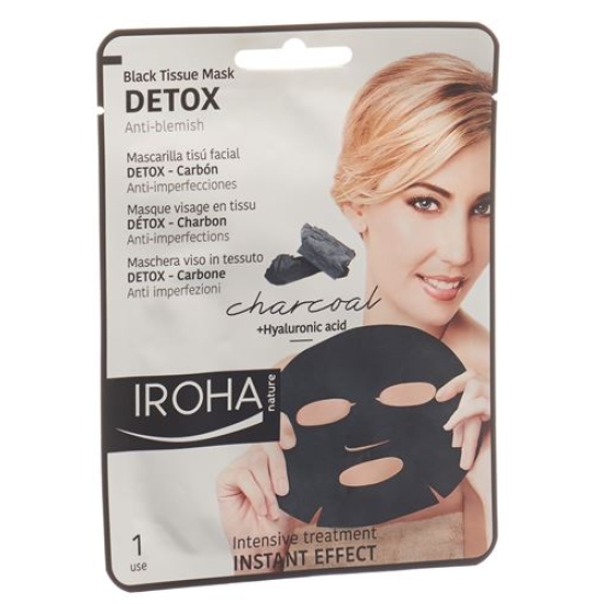 Iroha Detox Tissue Face Mask buy online