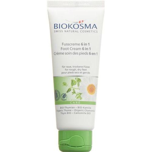 Biokosma Fusspflegecreme 6 In 1 Tube 75ml buy online