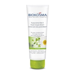 Biokosma Fusspflegecreme 6 In 1 Tube 75ml