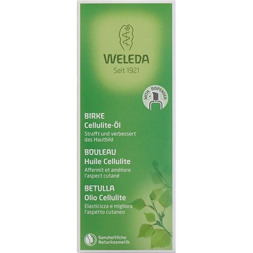 Weleda Birke Cellulite-Öl Glasflasche 100ml buy online