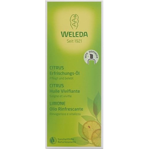 Weleda Citrus Erfrischungs-Öl Glasflasche 100ml buy online