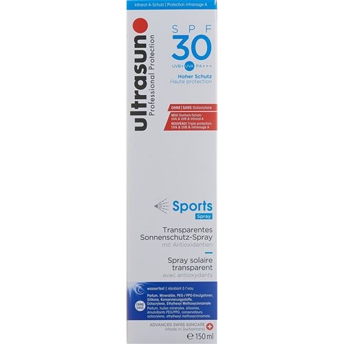 Ultrasun Sport Gel Spray SPF 30 150ml buy online