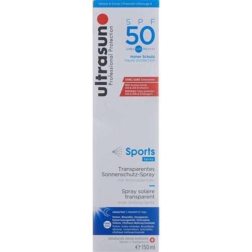 Ultrasun Sport Gel Spray SPF 50 150ml buy online