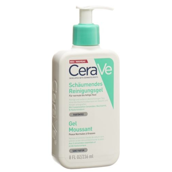 Cerave Foaming cleaning gel dispenser 236ml buy online