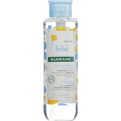 Klorane Bebe micelle cleansing lotion without rinsing 500ml buy online