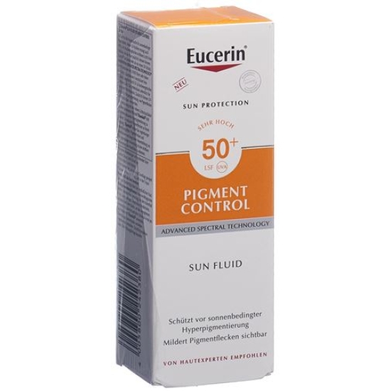 Eucerin Sun Fluid Pigment Control LSF 50+ Bottle 50ml buy online
