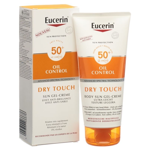 Eucerin Sun Sensitiv Protection Dry Touch Gel Creme LSF 50+ 200ml buy online