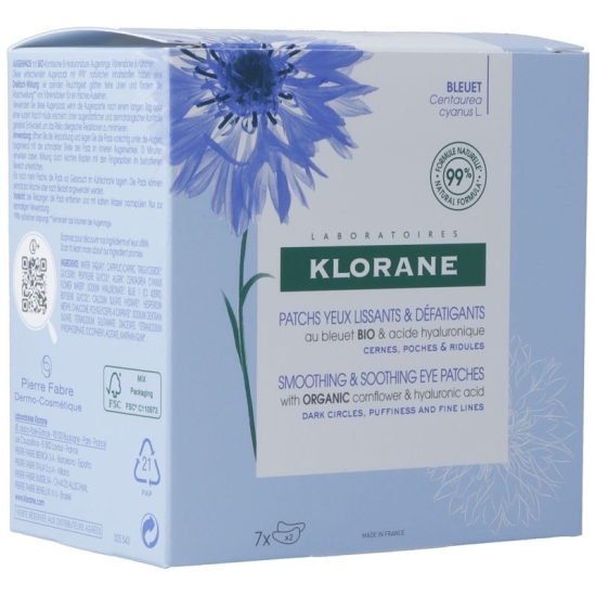 Klorane Bleuet Pad Augenregion Neu 7x 2 Stück buy online