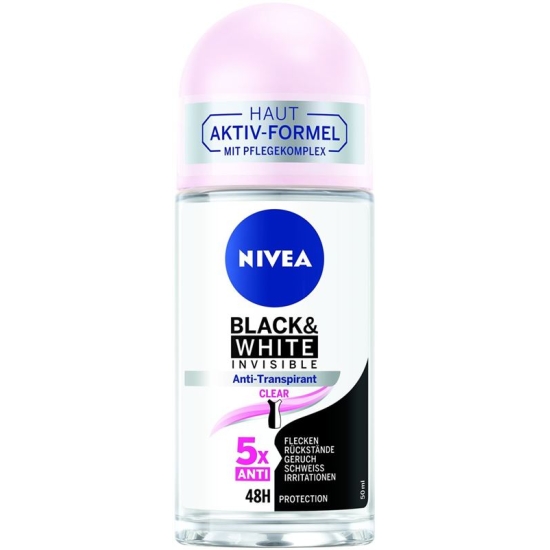 Nivea Female Deo Inv Bla&whi Cl (n) Roll-On 50ml buy online