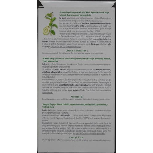 Klorane Shampoo mit Zedratfruchtfleisch 200ml buy online